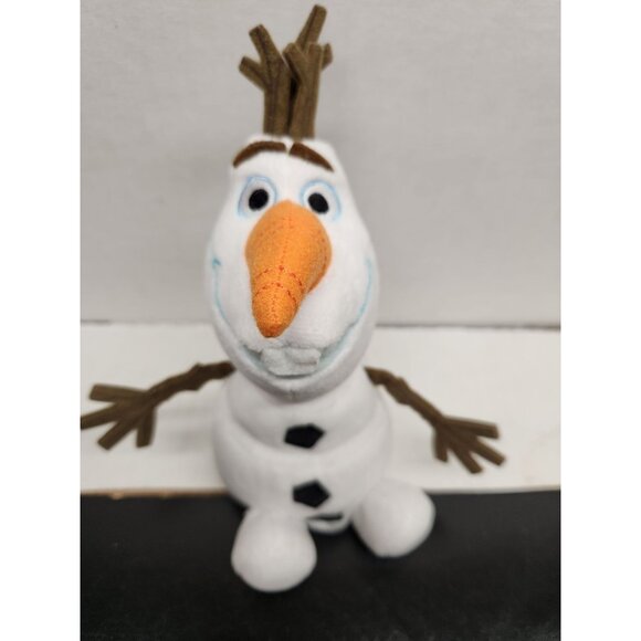 Disney Store Olaf Plush Toy Soft Snowman Figure 7" - Picture 2 of 8